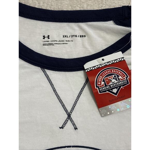 Under Armour Tacoma Rainiers Logo Mens T Shirt Size 2XL - Picture 4 of 6